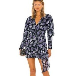 NEW Size XL SAYLOR Merritt Dress Multi Floral Blue REVOLVE MSRP $242